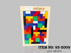 92-2009  BẢNG GỖ XẾP HÌNH MÀU