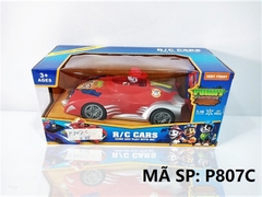 P807C HỘP XE HƠI CHÓ CỨU HỘ (ĐỎ) ĐK 7 Đ.TÁC, CÓ SẠC TL 1:18 R/C Car