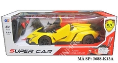 3688-K13A HỘP XE HƠI LAMBORGHINI MỞ CỬA LÊN, MUI TRẦN ĐIỀU KHIỂN CÓ SẠC, TL 1:14