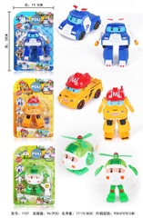 1107 VỈ RÁP ROBOCAR POLI BIẾN HÌNH 1C