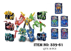 339-61 VỈ RÁP ROBO BIẾN HÌNH KHỦNG LONG