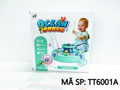 TT6001A HỘP CÂU CÁ PIN 2 TẦNG NHẠC ĐÈN Ocean World