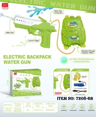 7208-6B  HỘP CÂY BẮN NƯỚC BÌNH ĐEO BALO PIN CÓ SẠC