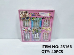 23166 HỘP 24 HỘP DÁN MÓNG TAY ĐỦ MẪU