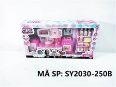 SY2030-250B HỘP NHÀ BẾP PIN LÒ NƯỚNG+ TỦ LẠNH+ KỆ SỮA, BÁNH L.O.L O.M.G