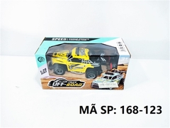 168-123 HỘP XE JEEP ĐỊA HÌNH ĐIỀU KHIỂN 7 ĐỘNG TÁC, CÓ SẠC, TL 1:20 168-123A, 168-124, 168-124A