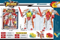 789-55C  VỈ RÁP ROBO BIẾN HÌNH XE, RỒNG