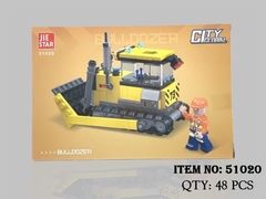 51020 HỘP LOGO RÁP XE CÔNG TRÌNH XÚC 218 MIẾNG