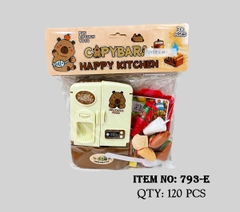 793-E  TÚI BẾP TỦ LẠNH, HAMBURGER, KHOAI TÂY CAPYBARA