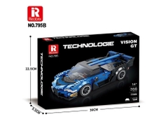 795B  HỘP LOGO RÁP XE HƠI 356 MIẾNG