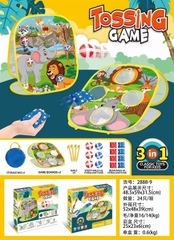 2888-9 HỘP TRÒ CHƠI THÚ 3 IN 1 ( THẢY BANH, THẢY TÚI)