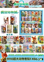 YW-9110 LỐC DÁN THỎ CÁO JUDY & NICK 24 CUỘN