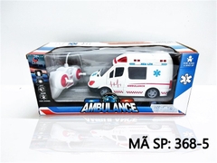 368-5 HỘP XE CỨU THƯƠNG ĐK 7 Đ.TÁC, KHÔNG SẠC (AMBULANCE)