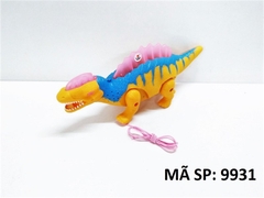 9931 TÚI KHỦNG LONG GAI LƯNG PIN NHẠC ĐÈN + DÂY DẮT (OPP)