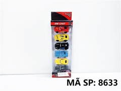 8633 HỘP XE HƠI CAR SẮT TRỚN 6C ĐỦ MẪU
