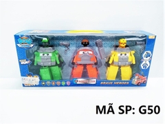 G50 HỘP RÁP XE CHÓ CỨU HỘ 3C Robot Car