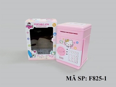F825-1 HỘP MÁY RÚT TIỀN ATM MÈO KITTY PIN