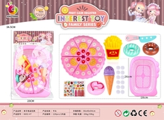 6602-47 TÚI RỔ BẾP BÁNH SINH NHẬT, KEM, BÁNH DONUT (PVC)