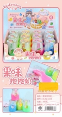 BLXQ-1105  HỘP 12 HỦ SLIME SỮA TRÁI CÂY