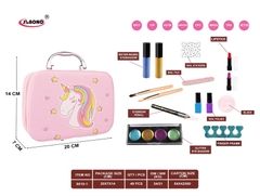 S010-1 HỘP VALI TRANG ĐIỂM NGỰA PONY (PHẤN, SON)