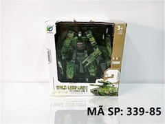339-85 HỘP RÁP ROBO BIẾN HÌNH XE TĂNG Wild Leopard