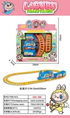 808-48R  HỘP ĐƯỜNG RAY XE LỬA PIN LABUBU