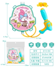 8113-202  TÚI THỤT NƯỚC BÌNH BALO ĐEO LƯNG SANRIO