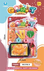 576C-8 VỈ BẾP BÁNH PIZZA + GÀ + KHOAI TÂY + DONUT