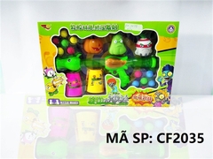 CF2035 HỘP CÂY THỤT BANH HOA QUẢ BẮN ZOMBIES 12 TRÁI