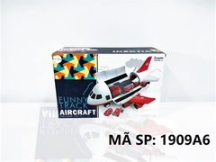 1909A6 HỘP MÁY BAY TRỚN + 6C XE CÔNG TRÌNH SẮT TRỚN (ĐỦ MẪU) (VÀNG) 1909A, 1909B, 1909C, 1909D