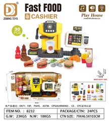 8232  HỘP BẾP PIN MÁY PHA CÀ PHÊ, MÁY TÍNH TIỀN, HAMBUGER, KHOAI TÂY