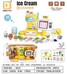 8237  HỘP BẾP PIN MÁY LÀM KEM, MÁY TÍNH TIỀN, KEM, SỮA