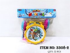 3308-2 TÚI TRỐNG ĐÁNH + 2C LẮC (PVC)
