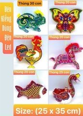 20LDKTL LỒNG ĐÈN KIẾNG ĐÈN LED THÚ