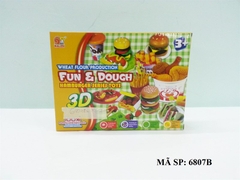 6807B HỘP ĐẤT SÉT LÀM BÁNH MÌ HAMBURGER