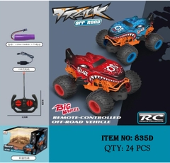 835D  HỘP XE CÁ MẬP ĐỊA HÌNH ĐIỀU KHIỂN 7 ĐỘNG TÁC, CÓ SẠC