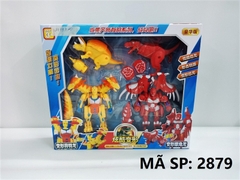 2879 HỘP RÁP ROBO BIẾN HÌNH KHỦNG LONG 4C