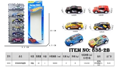 838-2B  HỘP XE HƠI TRỚN 6C ĐỦ MẪU