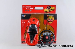 3688-K3A HỘP XE HƠI LAMBORGHINI MỞ CỬA LÊN ĐIỀU KHIỂN CÓ SẠC, VÔ LĂNG