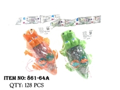 861-64A  TÚI CÁ SẤU PIN + DÂY DẮT (OPP)