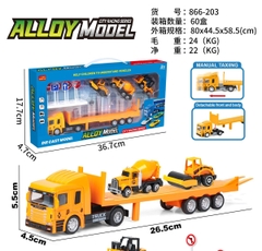 866-203  HỘP XE CONTAINER TRỚN CHỞ 3C XE CÔNG TRÌNH + BIỂN BÁO (TẢI, BỒN, NÂNG)