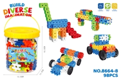 8664-8  HỘP LOGO RÁP 98 MIẾNG