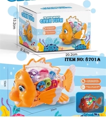 8701A  HỘP CÁ PIN NHẠC ĐÈN BÁNH RĂNG