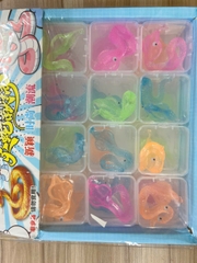 88-131 HỘP 24C SQUISHY MOCHI RẮN