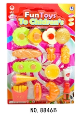 8846B  VỈ BẾP THỨC ĂN NHANH, KHOAI TÂY, BÁNH MÌ, HAMBUGER