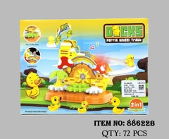 88622B  HỘP LEO THANG PIN VỊT BÁNH RĂNG