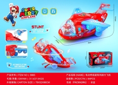 8865  HỘP MÁY BAY RÁP CÁNH MARIO PIN ĐÈN