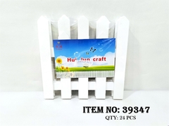 39347 HÀNG RÀO TRANG TRÍ NOEL GỖ TRẮNG