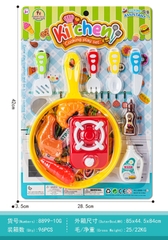 8899-10G  VỈ BẾP CHẢO, BẾP GAS ĐƠN, ĐÙI GÀ, BÁNH CUA