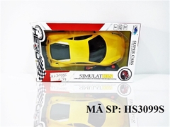 HS3099S HỘP XE HƠI LAMBORGHINI ĐK 3 Đ.TÁC, KHÔNG SẠC TL 1:18 Simulation Hero Super Car